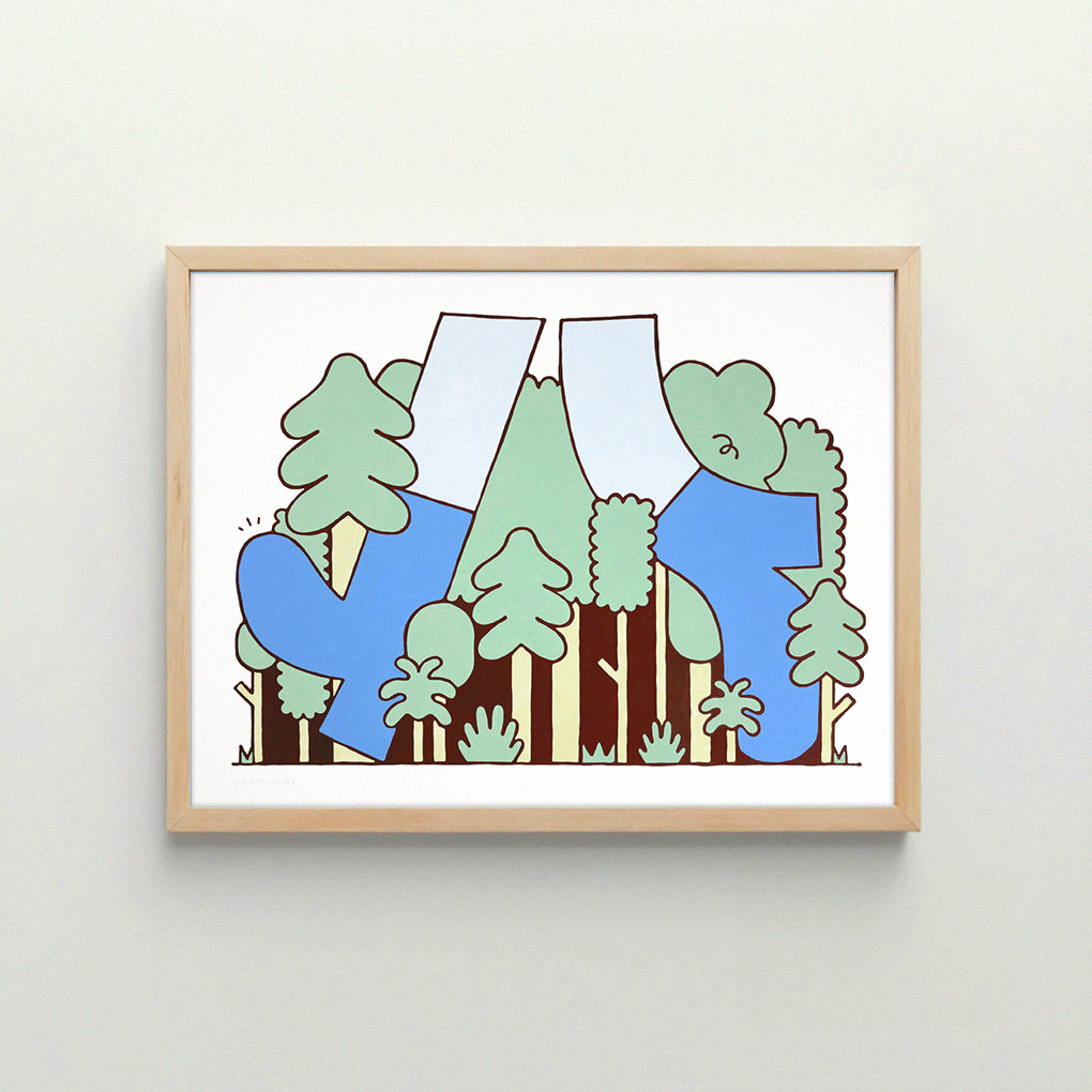 Hike - Fine art print