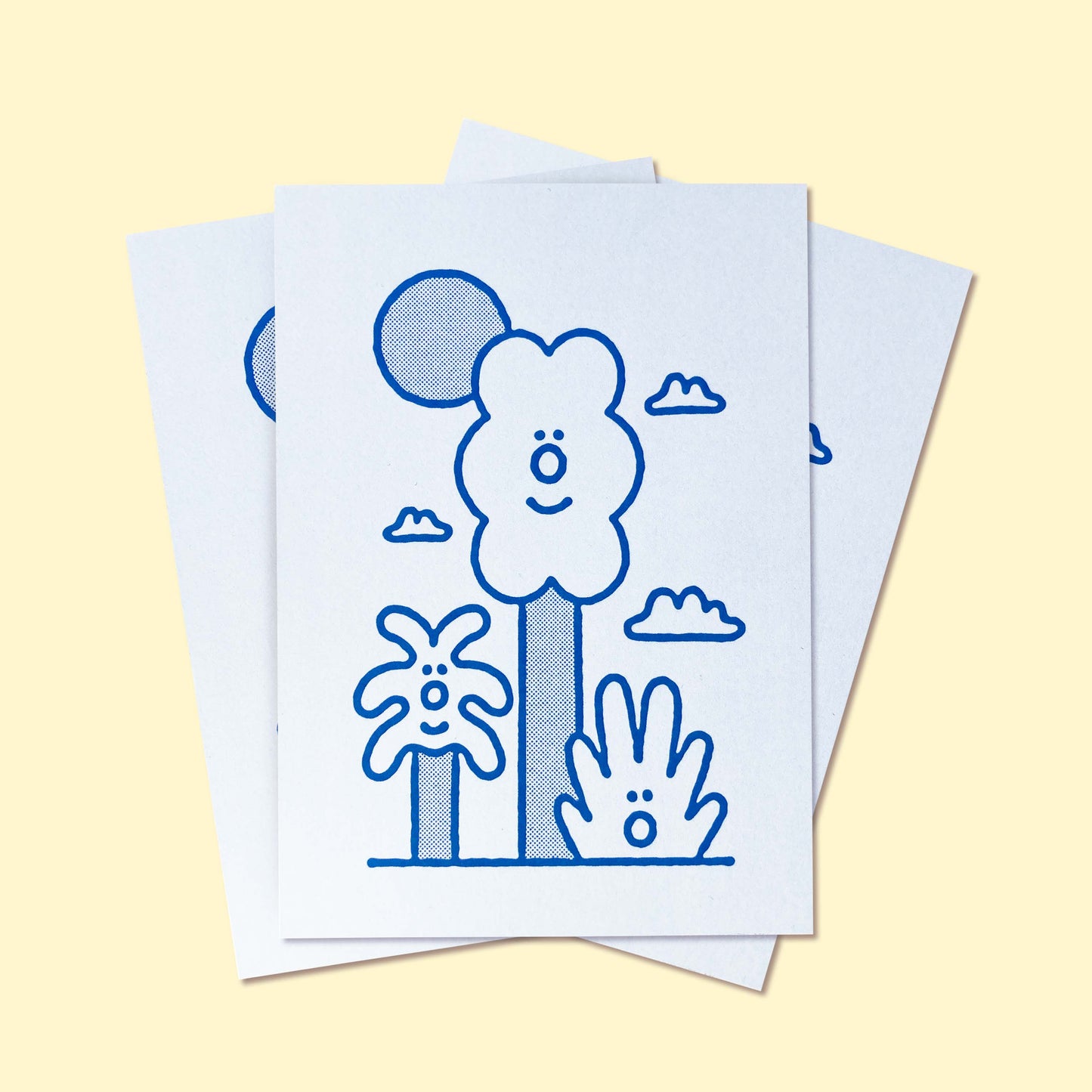 Nature - cards, 3 pcs.