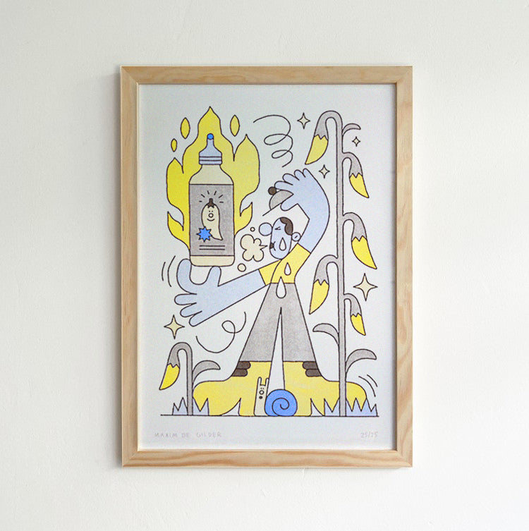 Spicy - Riso print