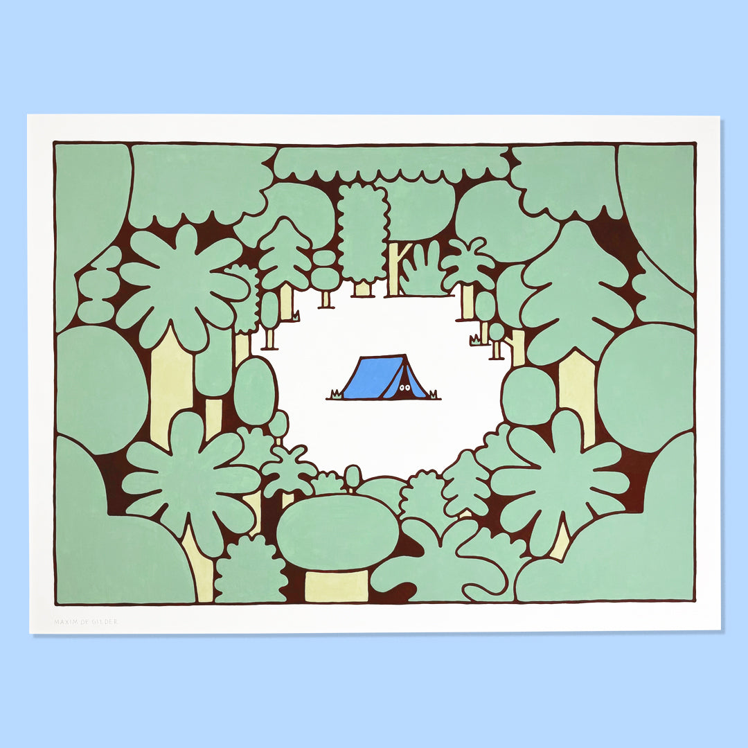 Tent - Fine art print