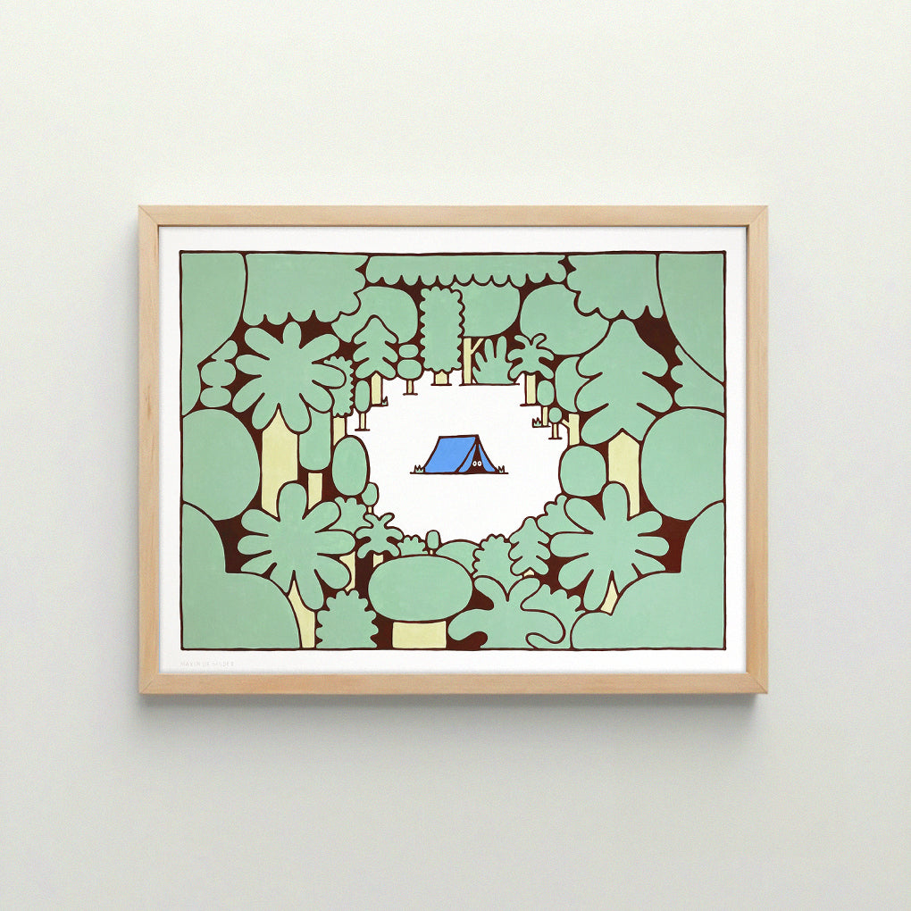 Tent - Fine art print