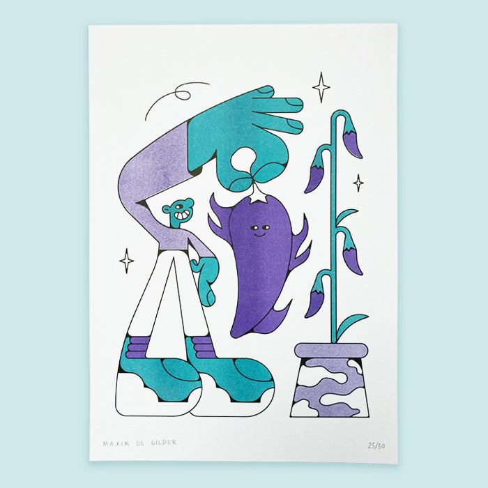 Pepper - Riso print