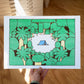 Tent - Riso print