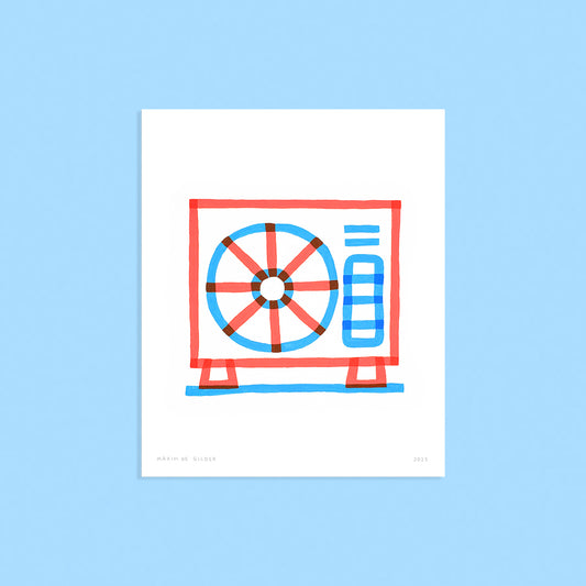 Airco - Gouache painting