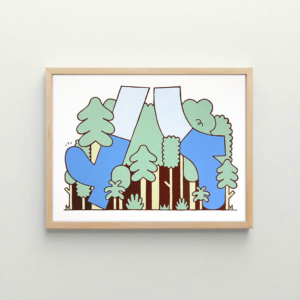 Hike - Fine art print (pre-order)