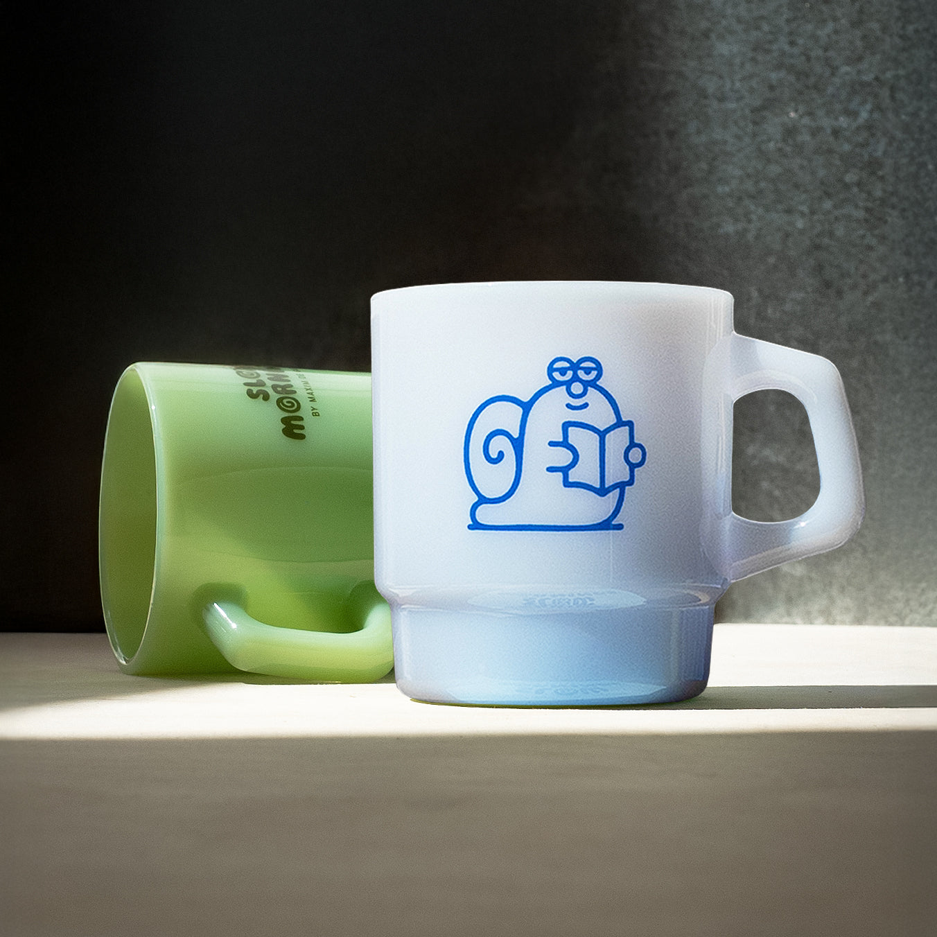 Slow Mornings - mug set