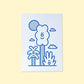 Nature - cards, 3 pcs.