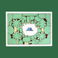 Tent - Riso print