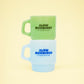 Slow Mornings - mug set