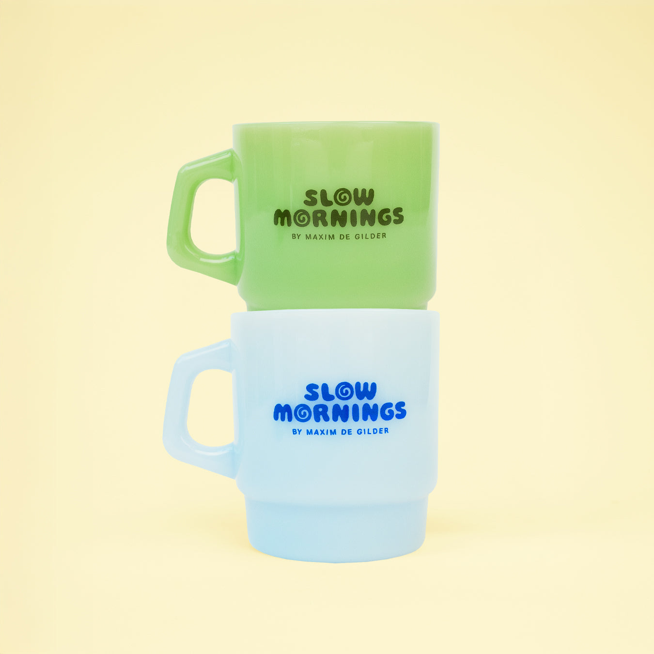 Slow Mornings - mug set