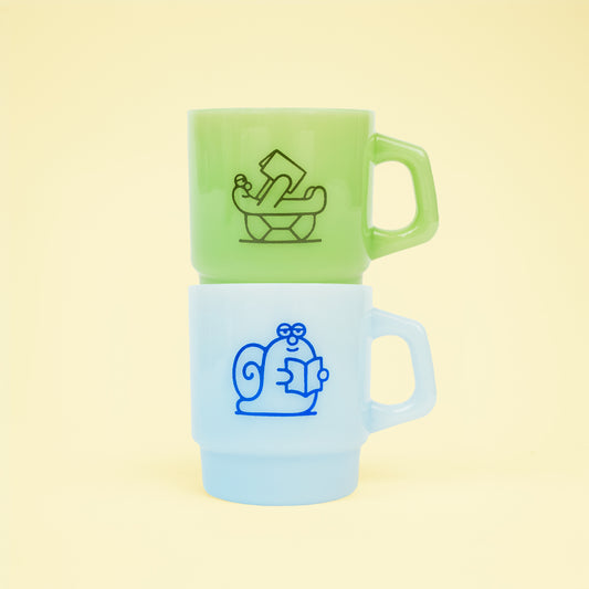 Slow Mornings - mug set